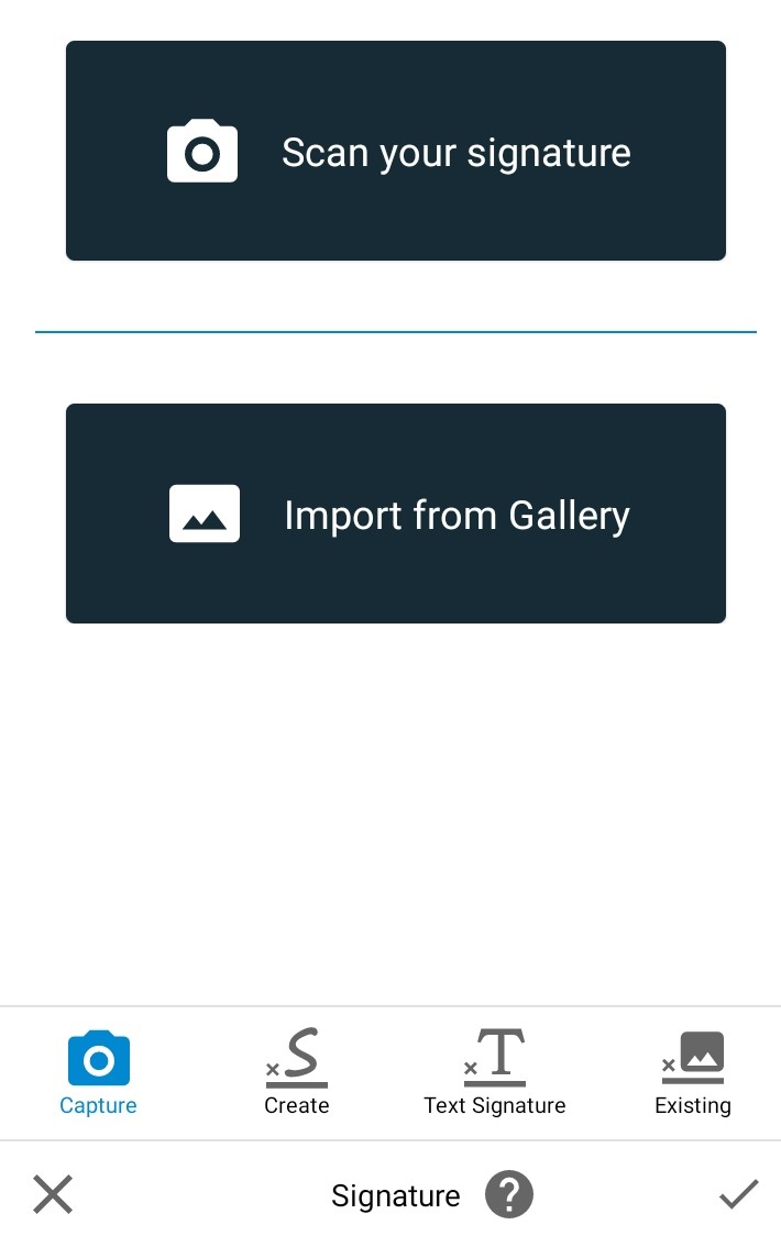 How to add an original signature to a Document? Lufick Apps Help Center